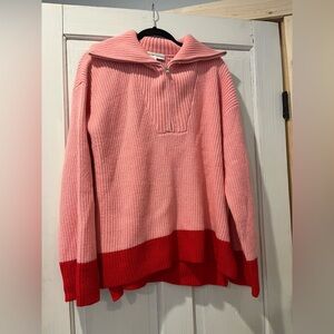 English factory half zip